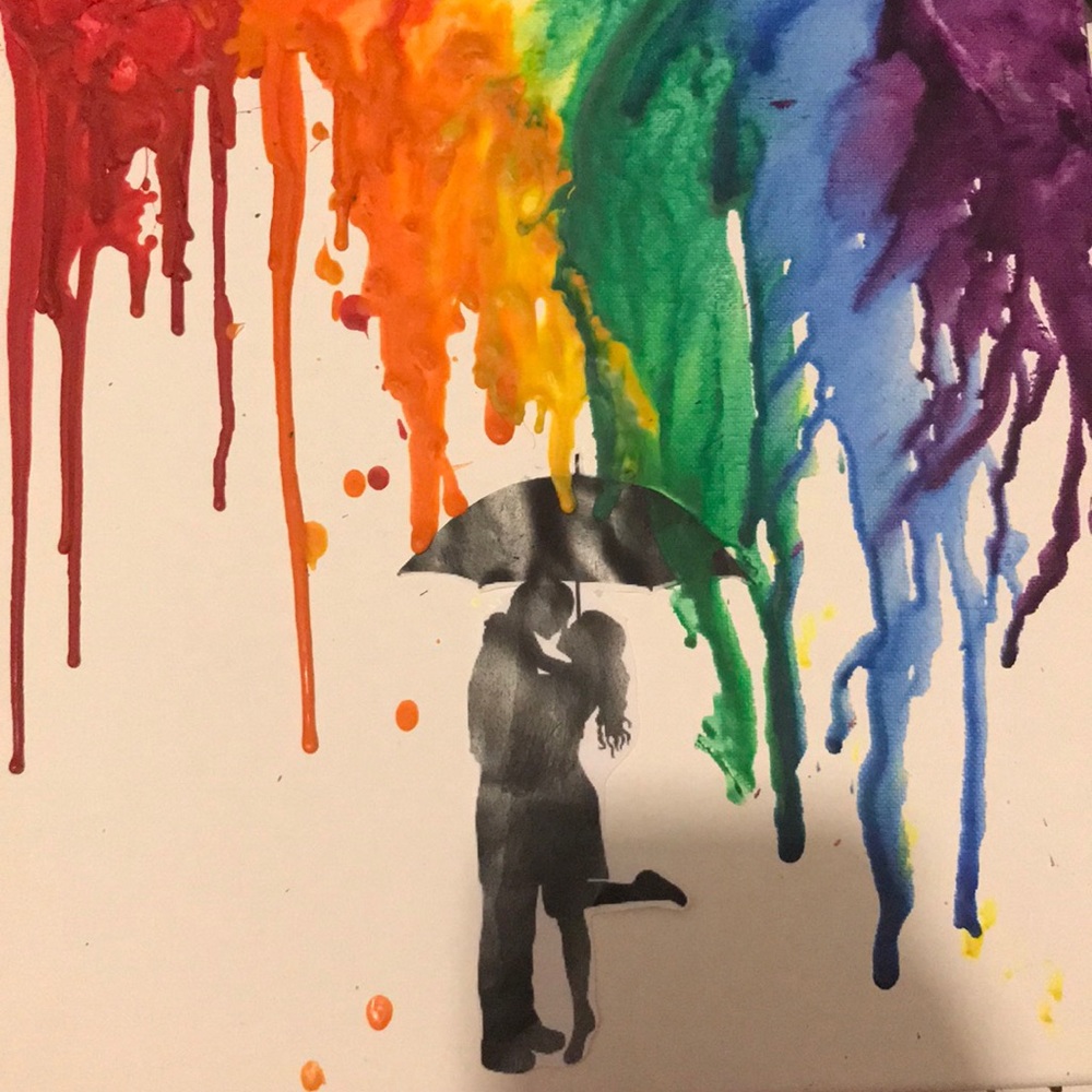 Mixed media canvas